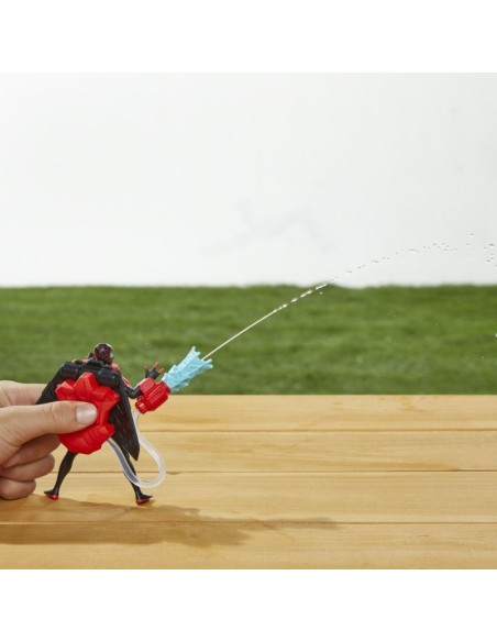 FIGURA DE ACCIÓN SPIDERMAN EPIC HERO SERIES WEB SPLASHERS MILES MORALES