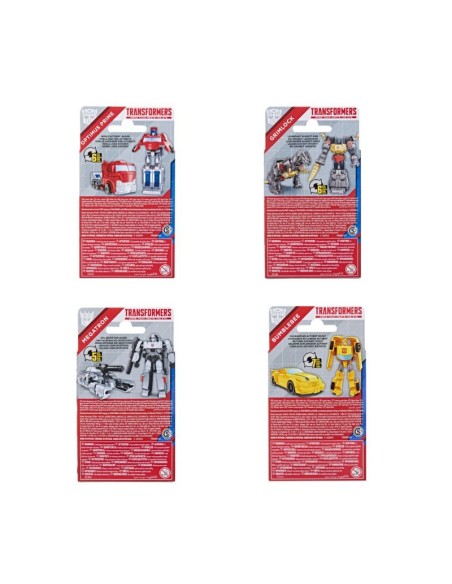 FIGURA DE ACCIÓN TRANSFORMERS AUTHENTICS BRAVO SURTIDO