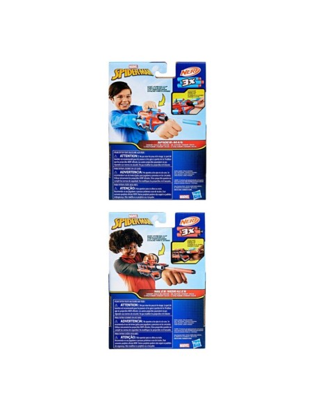 LANZADOR SPIDERMAN NERF THWIP-TECH SURTIDO