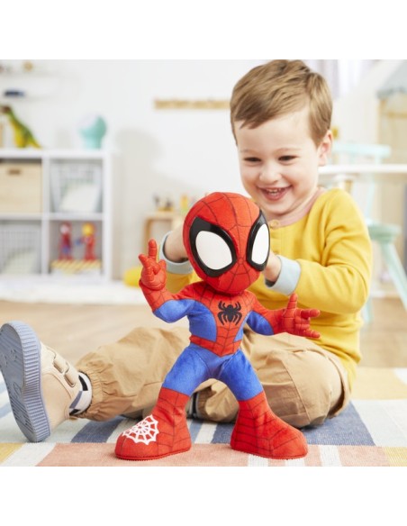PELUCHE SPIDEY & HIS AMAZING FRIENDS SPIDEY BAILA Y GATEA