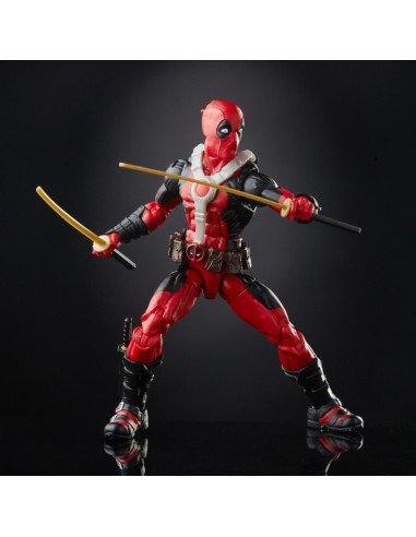 FIGURA DE ACCIÓN MARVEL LEGENDS SERIES DEADPOOL CON MOTONETA