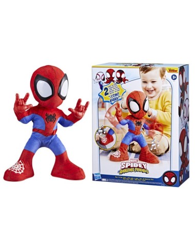 PELUCHE SPIDEY & HIS AMAZING FRIENDS SPIDEY BAILA Y GATEA