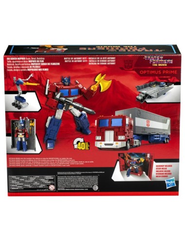 FIGURA DE ACCIÓN TRANSFORMERS STUDIO SERIES COMMANDER LA PELÍCULA OPTIMUS PRIME