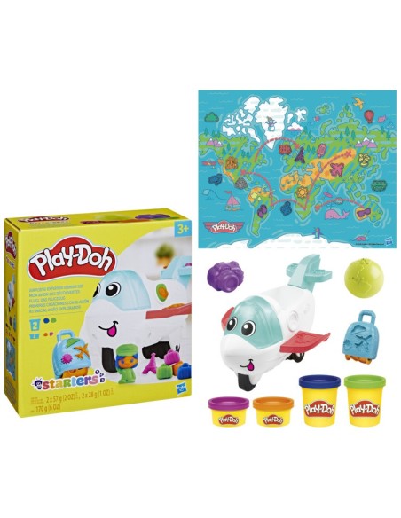 MASAS PLAY DOH STARTERS PRIMERAS CREACIONES CON EL AVIÓN