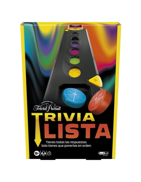 JUEGO DE MESA HASBRO GAMING TRIVIA LISTA