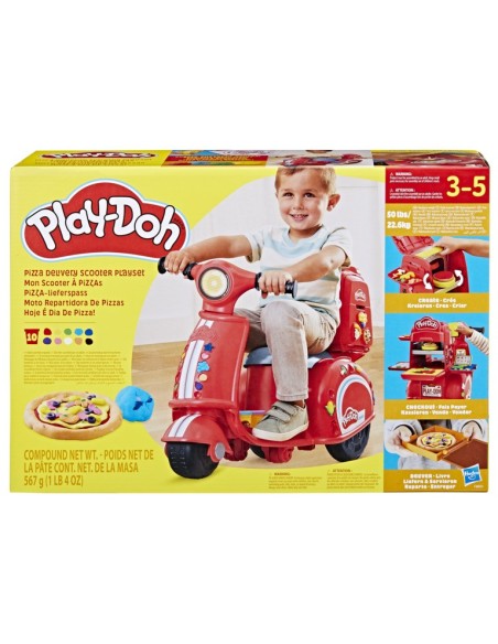 MASAS PLAY DOH KITCHEN CREATIONS MOTO REPARTIDORA DE PIZZAS