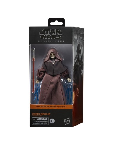 FIGURA DE ACCIÓN STAR WARS BLACK SERIES LA VENGANZA DE LOS SITH DARTH SIDIOUS