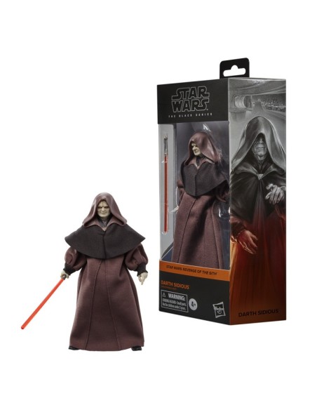 FIGURA DE ACCIÓN STAR WARS BLACK SERIES LA VENGANZA DE LOS SITH DARTH SIDIOUS