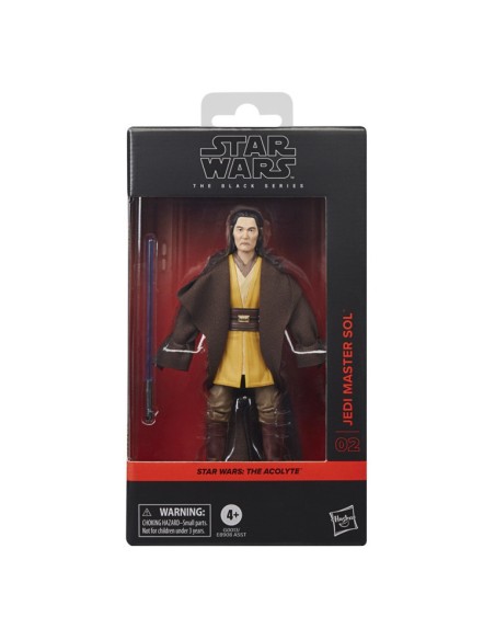 FIGURA DE ACCIÓN  STAR WARS BLACK SERIES THE ACOLYTE JEDI MASTER SOL