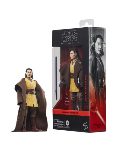 FIGURA DE ACCIÓN  STAR WARS BLACK SERIES THE ACOLYTE JEDI MASTER SOL