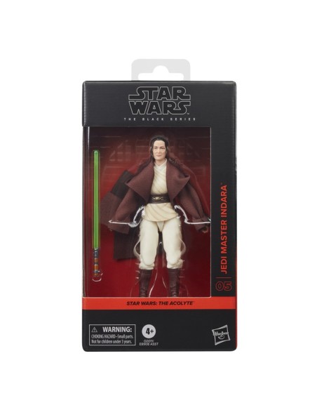 FIGURA DE ACCIÓN  STAR WARS BLACK SERIES THE ACOLYTE JEDI MASTER INDARA