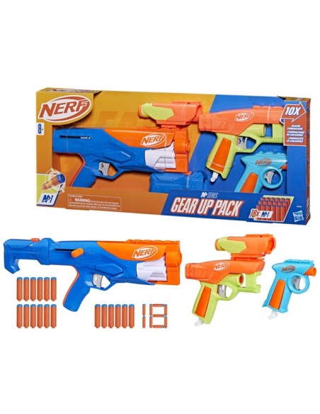 LANZADOR NERF N SERIES GEAR UP PACK