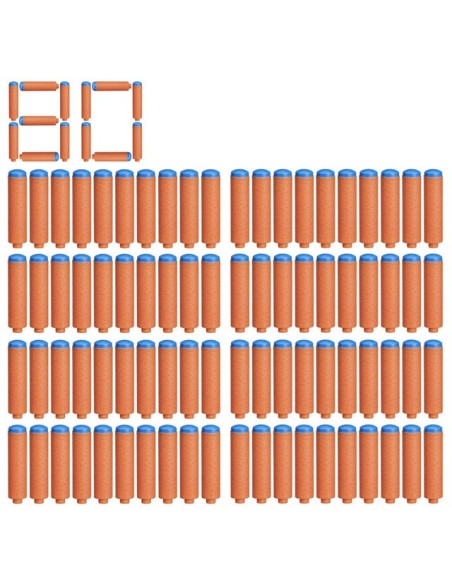 DARDOS NERF N SERIES 80 UNIDADES