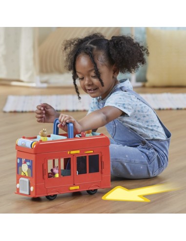 FIGURA PEPPA PIG AUTOBÚS DE FIESTAS 2 EN 1
