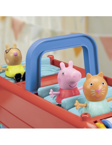 FIGURA PEPPA PIG AUTOBÚS DE FIESTAS 2 EN 1