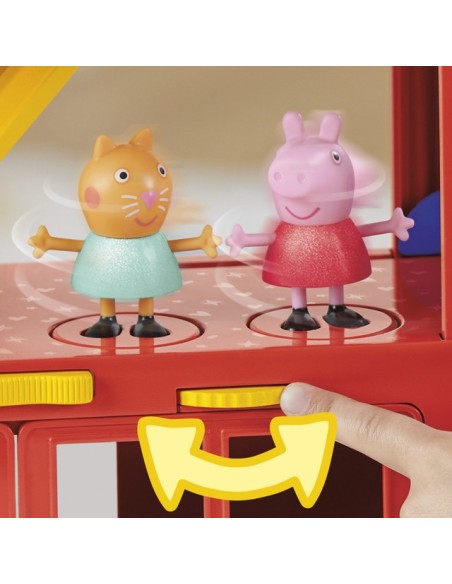 FIGURA PEPPA PIG AUTOBÚS DE FIESTAS 2 EN 1
