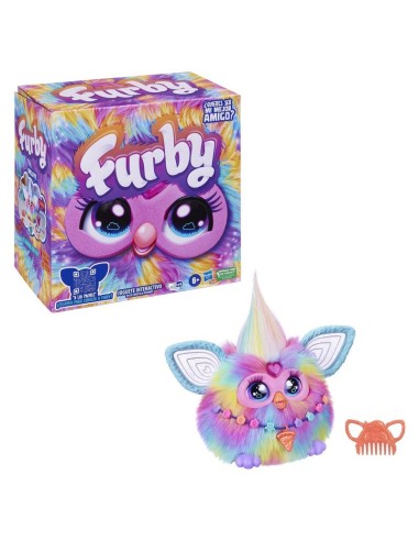 PELUCHE INTERACTIVO FURBY TIE DYE