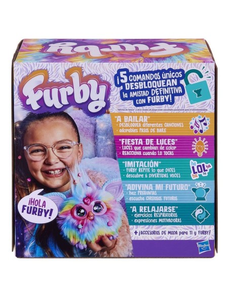 PELUCHE INTERACTIVO FURBY TIE DYE