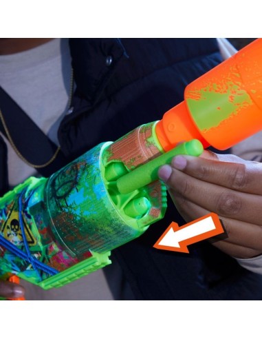 LANZADOR NERF ZOMBIE DRILLER