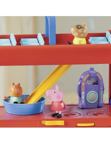 FIGURA PEPPA PIG AUTOBÚS DE FIESTAS 2 EN 1
