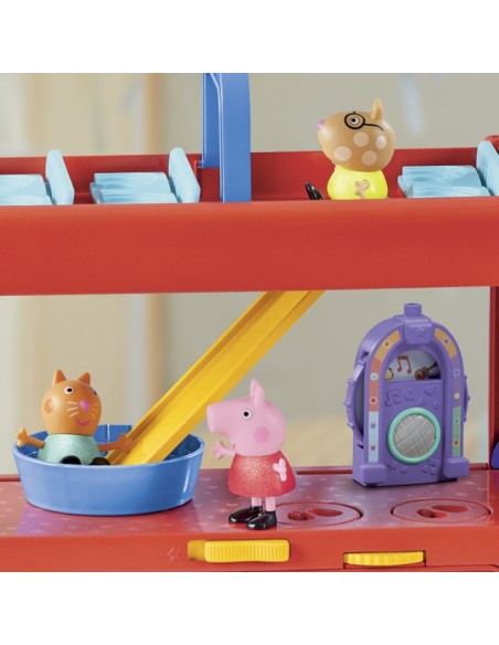 FIGURA PEPPA PIG AUTOBÚS DE FIESTAS 2 EN 1