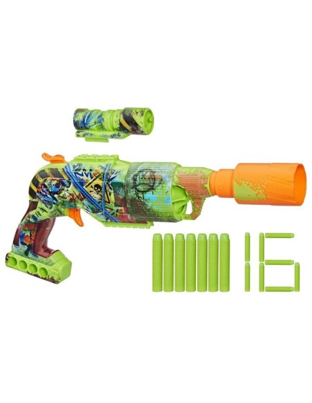 LANZADOR NERF ZOMBIE DRILLER