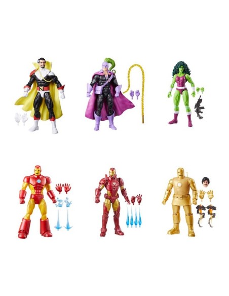 FIGURA DE ACCIÓN MARVEL LEGENDS SERIES IRON MAN SURTIDO