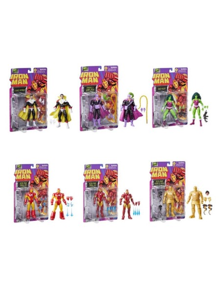 FIGURA DE ACCIÓN MARVEL LEGENDS SERIES IRON MAN SURTIDO