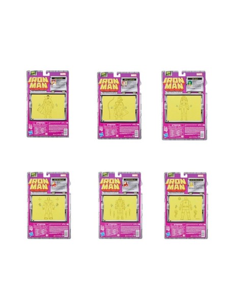 FIGURA DE ACCIÓN MARVEL LEGENDS SERIES IRON MAN SURTIDO