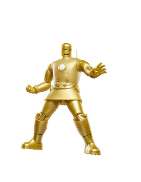 FIGURA DE ACCIÓN MARVEL LEGENDS SERIES IRON MAN (MODEL 01 - GOLD)