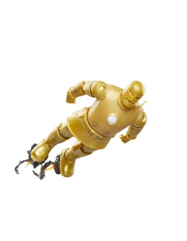 FIGURA DE ACCIÓN MARVEL LEGENDS SERIES IRON MAN (MODEL 01 - GOLD)