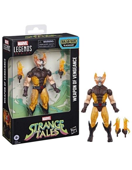 FIGURA DE ACCIÓN MARVEL LEGENDS SERIES STRANGE TALES WEAPON OF VENGEANCE