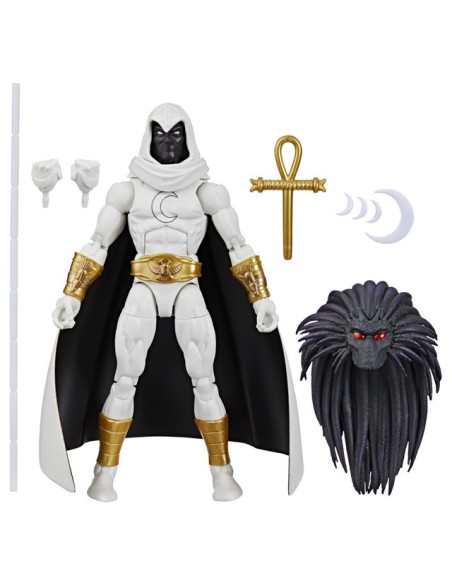 FIGURA DE ACCIÓN MARVEL LEGENDS SERIES STRANGE TALES MOON KNIGHT FIGURA DE ACCIÓN MARVEL LEGENDS SERIES STRANGE TALES MOON KNIGHT