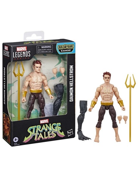 FIGURA DE ACCIÓN MARVEL LEGENDS SERIES STRANGE TALES DAIMON HELLSTROM
