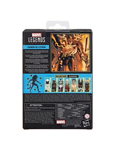 FIGURA DE ACCIÓN MARVEL LEGENDS SERIES STRANGE TALES DAIMON HELLSTROM