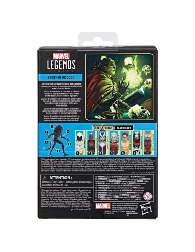 FIGURA DE ACCIÓN MARVEL LEGENDS SERIES STRANGE TALES BROTHER VOODOO