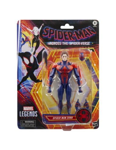 FIGURA DE ACCIÓN SPIDERMAN LEGENDS SERIES ACROSS THE SPIDER-VERSE SPIDER-MAN 2099