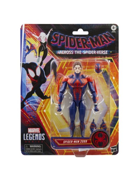 FIGURA DE ACCIÓN SPIDERMAN LEGENDS SERIES ACROSS THE SPIDER-VERSE SPIDER-MAN 2099