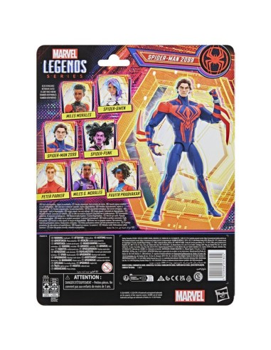 FIGURA DE ACCIÓN SPIDERMAN LEGENDS SERIES ACROSS THE SPIDER-VERSE SPIDER-MAN 2099