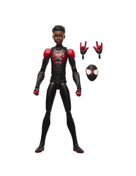 FIGURA DE ACCIÓN SPIDERMAN LEGENDS SERIES UN NUEVO UNIVERSO MILES MORALES