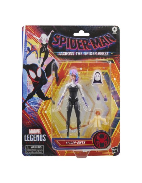 FIGURA DE ACCIÓN SPIDERMAN LEGENDS SERIES ACROSS THE SPIDER-VERSE SPIDER-GWEN