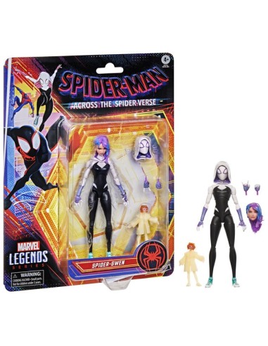 FIGURA DE ACCIÓN SPIDERMAN LEGENDS SERIES ACROSS THE SPIDER-VERSE SPIDER-GWEN