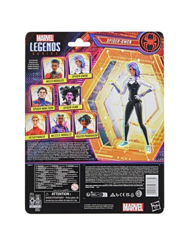 FIGURA DE ACCIÓN SPIDERMAN LEGENDS SERIES ACROSS THE SPIDER-VERSE SPIDER-GWEN