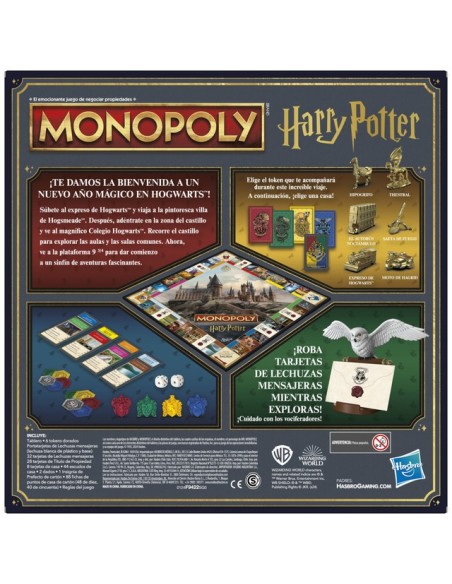 JUEGO DE MESA MONOPOLY HARRY POTTER