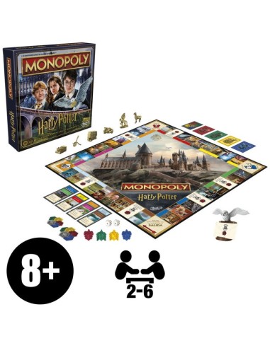 JUEGO DE MESA MONOPOLY HARRY POTTER