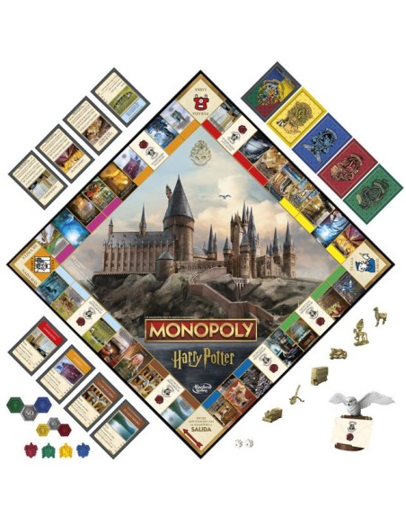 JUEGO DE MESA MONOPOLY HARRY POTTER