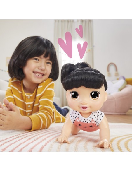 MUÑECA BABY ALIVE GATEA Y JUEGA KATIE KAT