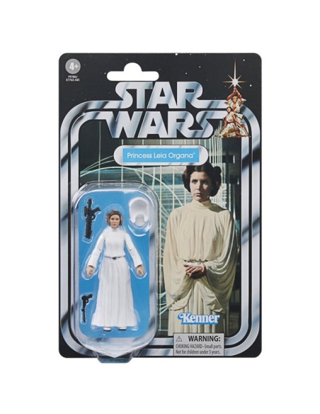 FIGURA DE ACCIÓN STAR WARS VINTAGE UNA NUEVA ESPERANZA PRINCESS LEIA ORGANA