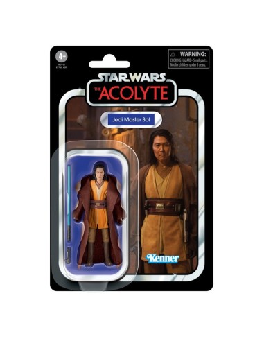 FIGURA DE ACCIÓN STAR WARS VINTAGE THE ACOLYTE JEDI MASTER SOL
