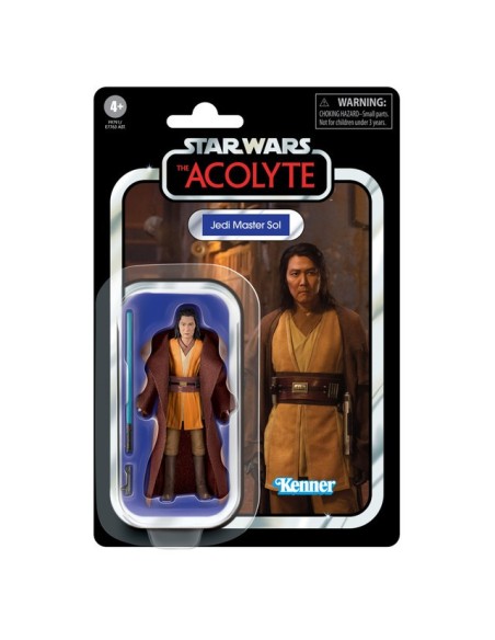 FIGURA DE ACCIÓN STAR WARS VINTAGE THE ACOLYTE JEDI MASTER SOL